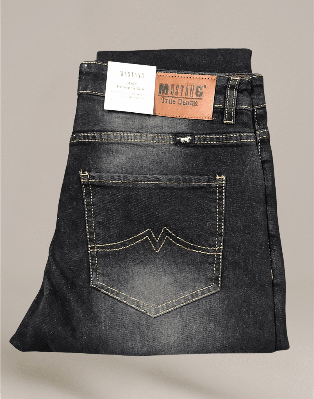 Mustang Dark Grey Super Jeans