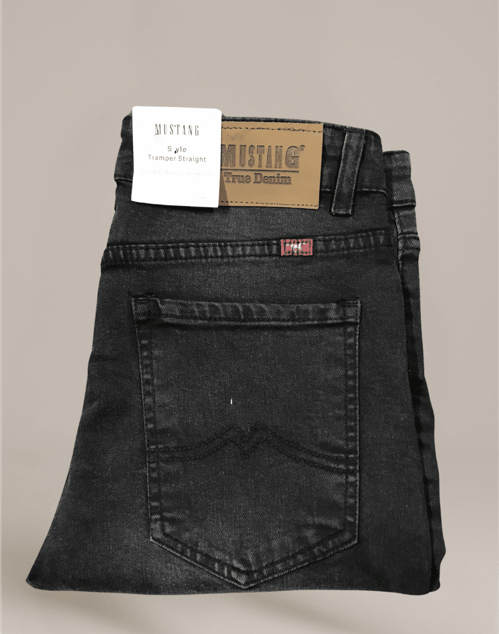 Vintage Mustang Faded Black Denim Jeans Men's